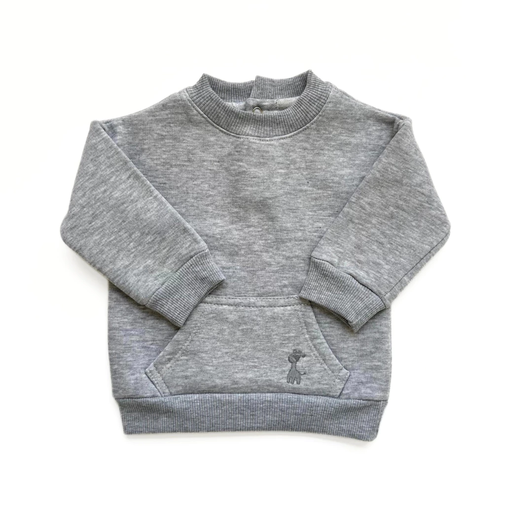 BUZO FRISA BOLSILLO - GRIS (OFERTA) – Pañalera Belyan